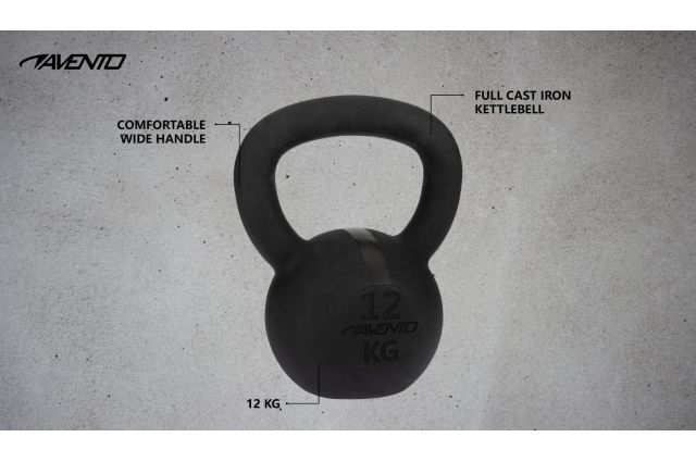 Kettlebell AVENTO 42KJ 12kg Kettlebell AVENTO 42KJ 12kg