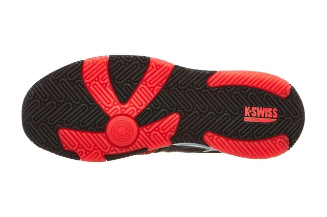 Padelio batai vyr. K-SWISS TURA TEAM PADEL black/red