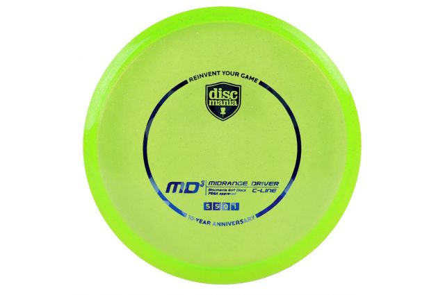 Discgolf DISCMANIA 10-YEAR ANNIVERSARY C-LINE MD3 HEIRLOOM Green  5/5/0/1 Discgolf DISCMANIA 10-YEAR ANNIVERSARY C-LINE MD3 HEIRLOOM Green  5/5/0/1