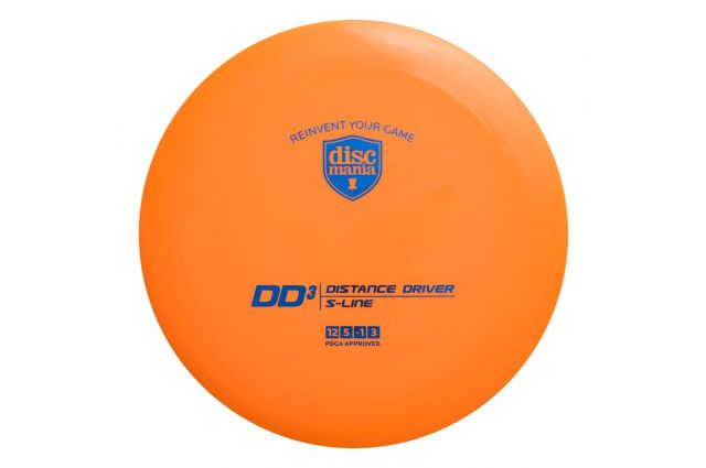 Discgolf DISCMANIA Distance Driver S-LINE DD3 orange 12/5/-1/3 Discgolf DISCMANIA Distance Driver S-LINE DD3 orange 12/5/-1/3
