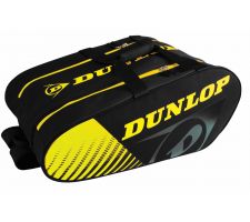 Backpack for Padel Dunlop THERMO PLAY 2-sections black/yellow
