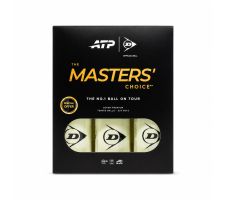 Tennis balls DUNLOP ATP TOUR MASTERS 3x4PET