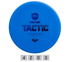 Discgolf DISCMANIA Midrange driver SOFT EXO TACTIC Evolution Light Blue 4/2/0/3