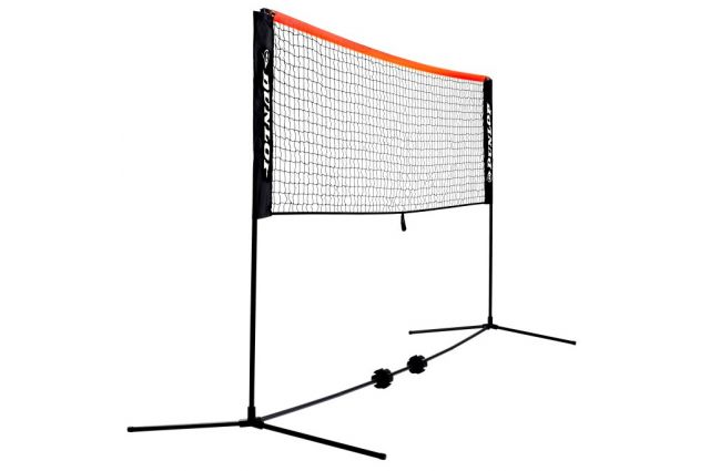 Tennis and badminton portable net DUNLOP 6m, incl. a carrying bag Tennis and badminton portable net DUNLOP 6m, incl. a carrying bag