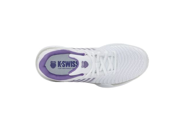 Tennis shoes for ladies K-SWISS EXPRESS LIGHT 3 white/purple
