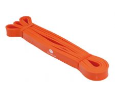 Fitness tube SVELTUS Power band medium Orange for professionals