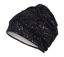 Fabric swimming cap FASHY 3434 black, ladies