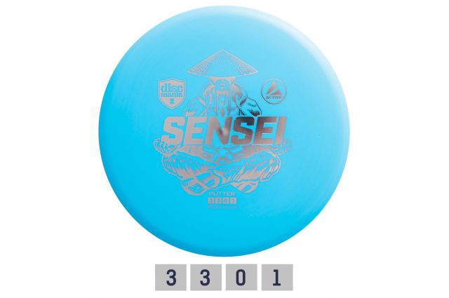 Discgolf DISCMANIA Putter SENSEI Active Light Blue 3/3/0/1 Discgolf DISCMANIA Putter SENSEI Active Light Blue 3/3/0/1