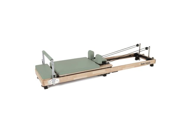 Pilates Reformer TOORX Liveness Essential PTX-500G wood Green tea Pilates Reformer TOORX Liveness Essential PTX-500G wood Green tea