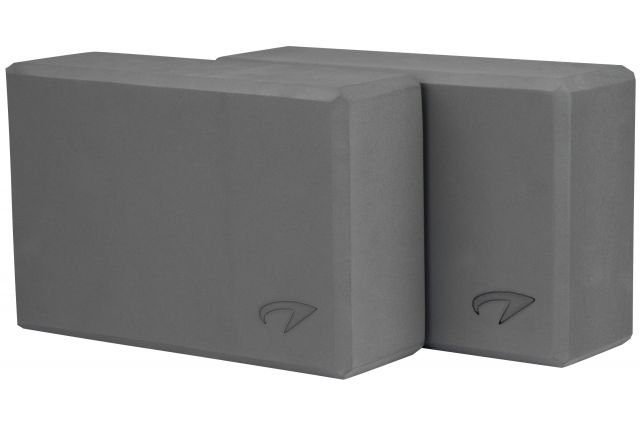 Yoga brick AVENTO 42YA 2pcs Grey Yoga brick AVENTO 42YA 2pcs Grey