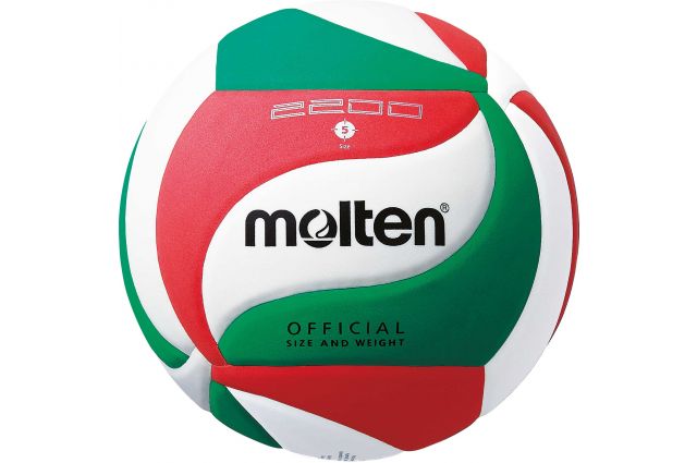 Volleyball ball MOLTEN V5M2200, synth. leather size 5 Volleyball ball MOLTEN V5M2200, synth. leather size 5