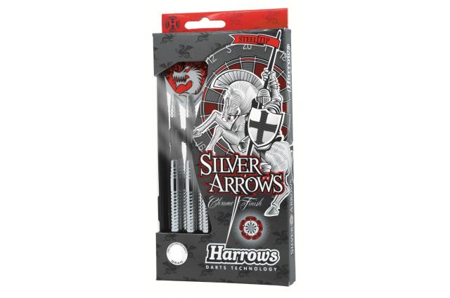 Darts strėlytės steeltip HARROWS SILVER ARROWS