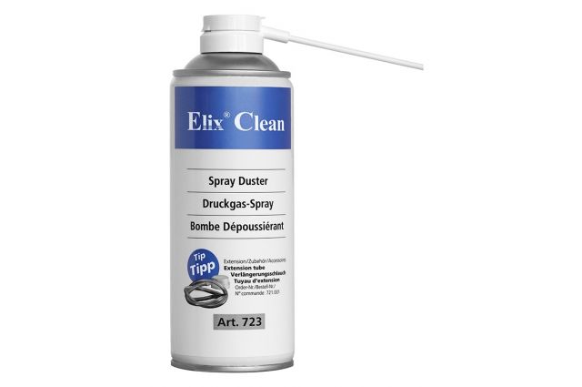 Suspaustas oras ELIX CLEAN - Nedegus  (SprayDuster) 400ml Suspaustas oras ELIX CLEAN - Nedegus  (SprayDuster) 400ml