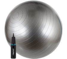 Gym Ball AVENTO 42OD 65cm +pomp Silver