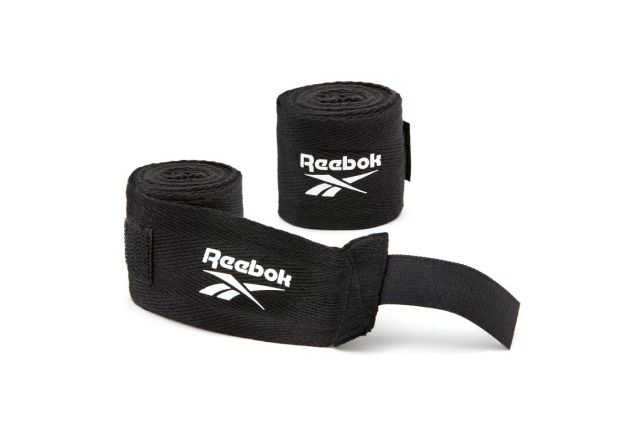 Bokso bintas REEBOK RSCB-12005BK 2,5m Juoda Bokso bintas REEBOK RSCB-12005BK 2,5m