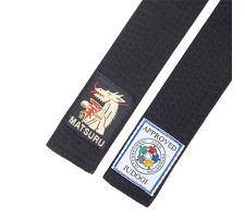 Belt  judo/karate IJF 3,3 m black