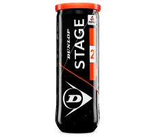 Tennis balls Dunlop STAGE 2 ORANGE 3-tube ITF