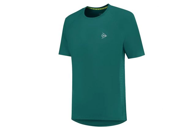 T-shirt for men DUNLOP CLUB CREW Žalia L atlantic deep