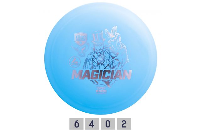 Discgolf DISCMANIA Fairway Driver MAGICIAN Active  light blue  6/4/0/2 Discgolf DISCMANIA Fairway Driver MAGICIAN Active  light blue  6/4/0/2