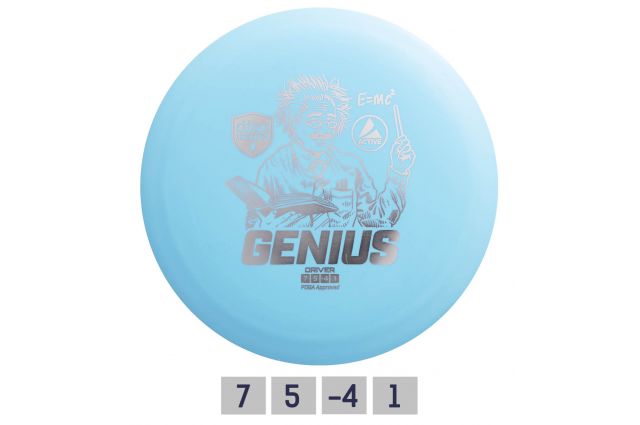 Discgolf DISCMANIA  Fairway Driver  GENIUS Active Light Blue 7/5/-4/1 Discgolf DISCMANIA  Fairway Driver  GENIUS Active Light Blue 7/5/-4/1