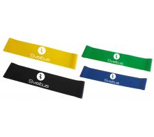 Juostų mankštai rinkinys SVELTUS LATEX (4vnt.)