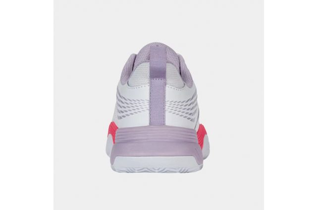 Teniso batai mot. K-SWISS SPEEDEX CLAY white/orchid petal
