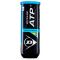 Tennis balls Dunlop ATP CHAMPIONSHIP LowerMid 3-tube ITF Tennis balls Dunlop ATP CHAMPIONSHIP LowerMid 3-tube ITF