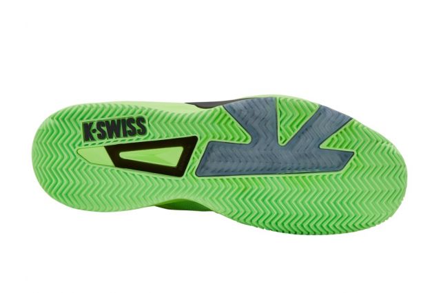 Teniso batai vyr. K-SWISS K-FRAME SPEED RUBLO CLAY green/black Žalia/juoda EU45