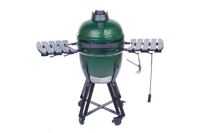 Ceramic barbecue KAMADO TasteLab 18'' Green with accessories Ceramic barbecue KAMADO TasteLab 18'' Green with accessories