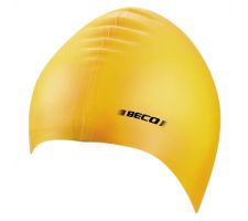 BECO Silicone swimming cap 7390 2 yellow