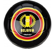 Street football ball AVENTO 16XO Glossy World Soccer  Black/Yellow/Red