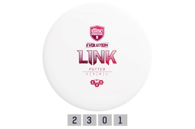 Diskgolfo diskas DISCMANIA Putter SOFT EXO LINK
