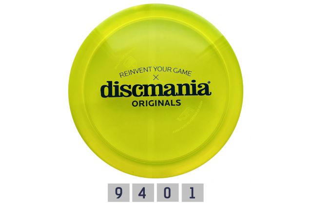 Discgolf DISCMANIA Fairway Driver C-LINE FD3 Originals Barstamp Yellow 9/4/0/1 Discgolf DISCMANIA Fairway Driver C-LINE FD3 Originals Barstamp Yellow 9/4/0/1