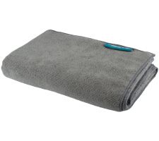 Sports towel AVENTO 42AC Micro-Fibre 120x80cm Grey