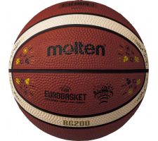Basketball ball souvenir MOLTEN B1G200-E2G, rubber size 1