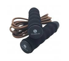 Leather weighted jump rope