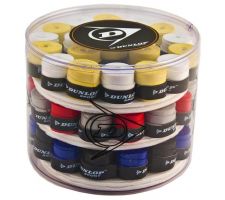 Tennis racket overgrip DUNLOP GECKO-TAC  multicolour 60pcs