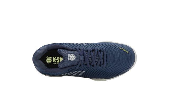 Teniso batai vyr. K-SWISS HYPERCOURT EXPRESS 2 CLAY indigo/blanc/grn Tamsiai mėlyna