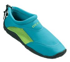 Aqua shoes unisex BECO 9217 668 43 urqoise/green