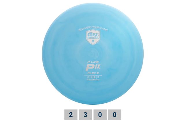 Discgolf DISCMANIA Putter P-LINE P1X Blue 2/3/0/0 Discgolf DISCMANIA Putter P-LINE P1X Blue 2/3/0/0