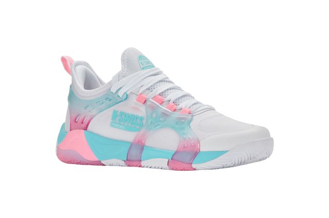 Padelio batai mot. K-FRAME PADEL light blue/pink