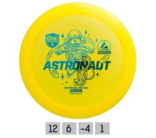 Discgolf DISCMANIA Distance Driver ASTRONAUT Active Premium Yellow 12/6/-4/1