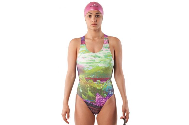 Moteriškas plaukimo kostiumas AQUAFEEL 21647 36 dydis Moteriškas plaukimo kostiumas AQUAFEEL 21647 36 dydis