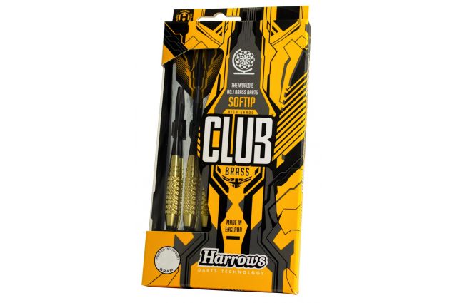 Darts strėlytės softip HARROWS CLUB BRASS