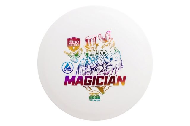 Discgolf DISCMANIA Fairway Driver MAGICIAN Active white 6/4/0/2 Discgolf DISCMANIA Fairway Driver MAGICIAN Active white 6/4/0/2