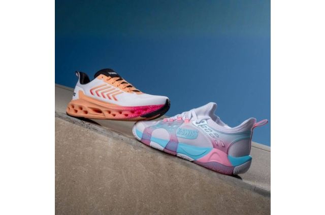 Padelio batai mot. K-FRAME PADEL light blue/pink