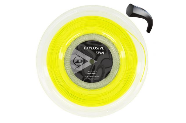 Stygos teniso raketei DUNLOP EXPLOSIVE SPIN 16g/1.30mm 200m Stygos teniso raketei DUNLOP EXPLOSIVE SPIN 16g/1.30mm 200m