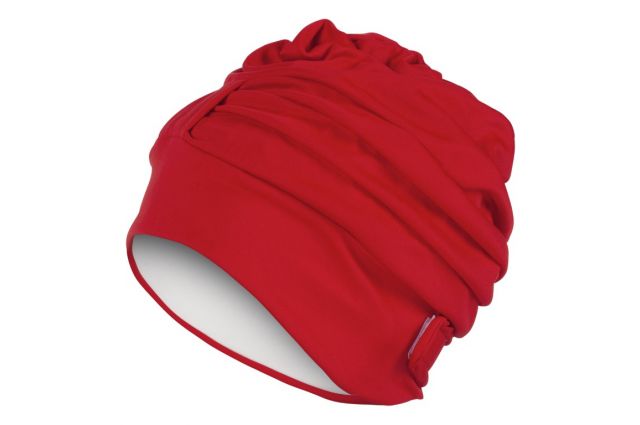 Swim cap FASHY FABRIC 3473 40 PES red Raudona Swim cap FASHY FABRIC 3473 40 PES red