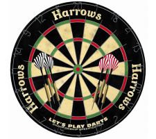 Dartboard HARROWS LET'S PLAY DARTS GAME SET with darts