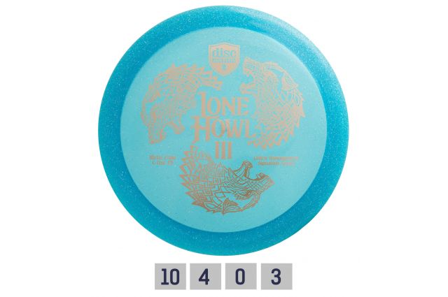 Discgolf DISCMANIA Distance Driver C-LINE PD Lone Howl 3 Blue 10/4/0/3 Discgolf DISCMANIA Distance Driver C-LINE PD Lone Howl 3 Blue 10/4/0/3